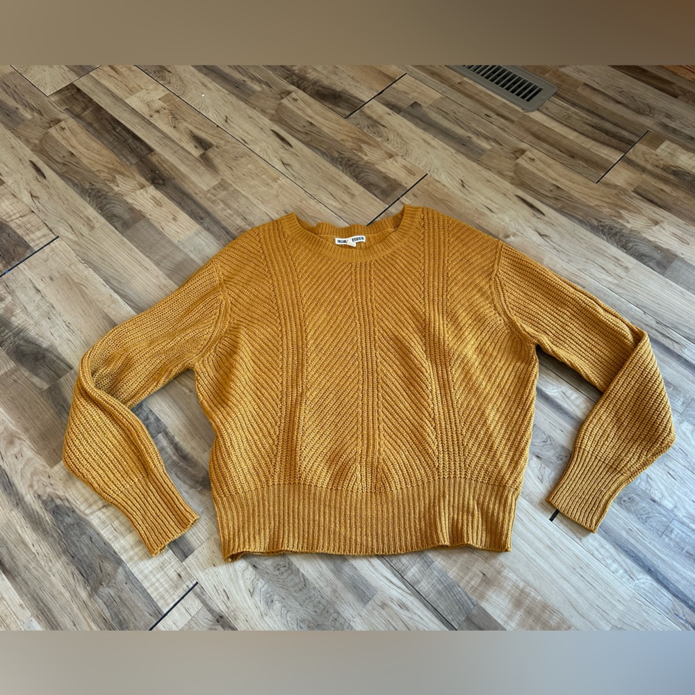 Moral Fiber Women's Golden Sweater